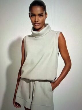 Varley Doublesoft Leigh High Neck Tank